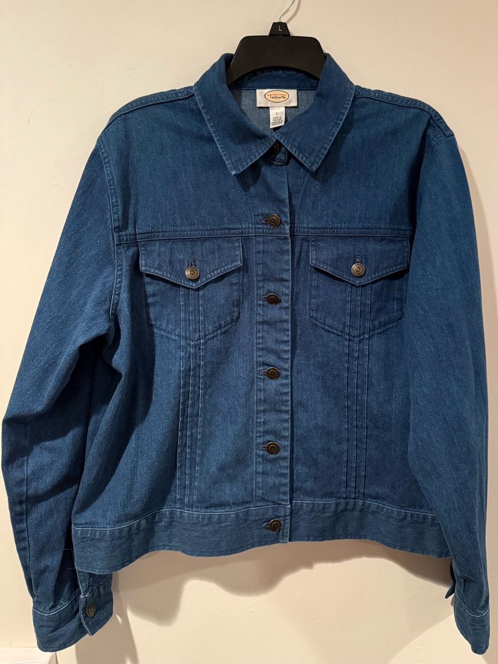 Talbots Classic Blue Denim Jean Jacket